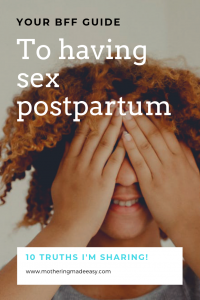 Postpartum sex