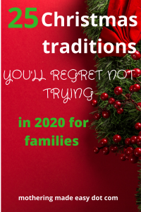 Pin-Christmas traditions